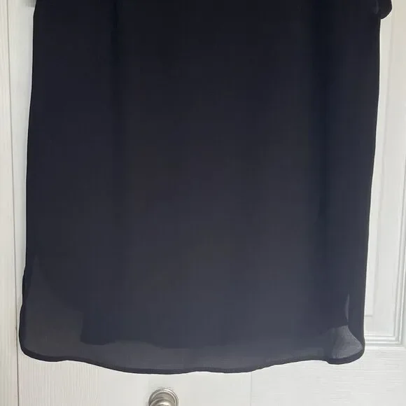 J. Crew Black Scoop Neck Sleeveless Top Women's Size 4 - Picture 5 of 16